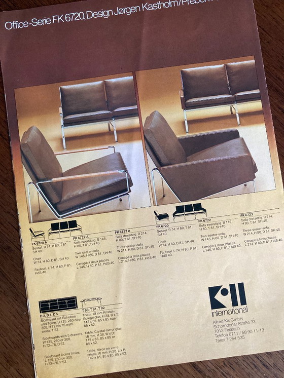 Image 1 of Fabricius & Kastholm FK6720 Divano a 2 posti - Divano