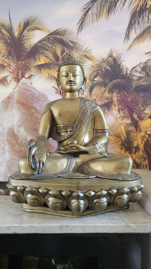 Brass Buddha Statue