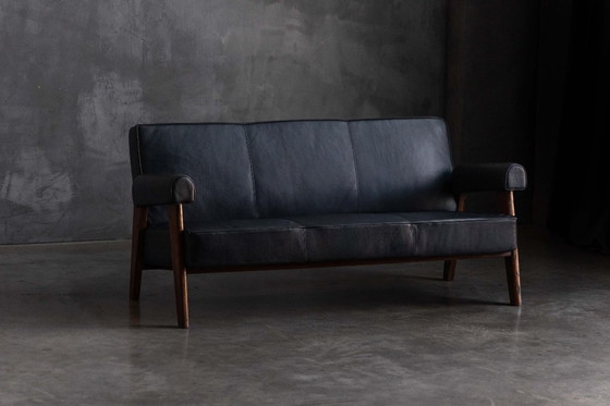 Image 1 of Divano Bridge di Le Corbusier e Pierre Jeanneret, India, anni '50