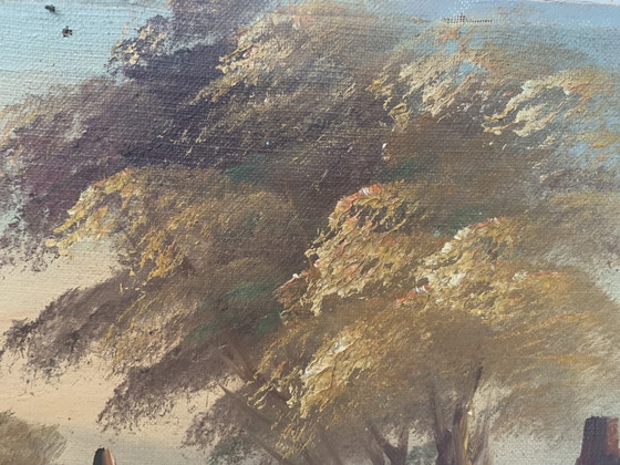 Ölgemälde – Gemälde & Zeichnungen, Wood, Canvas (photo 4 of 14)