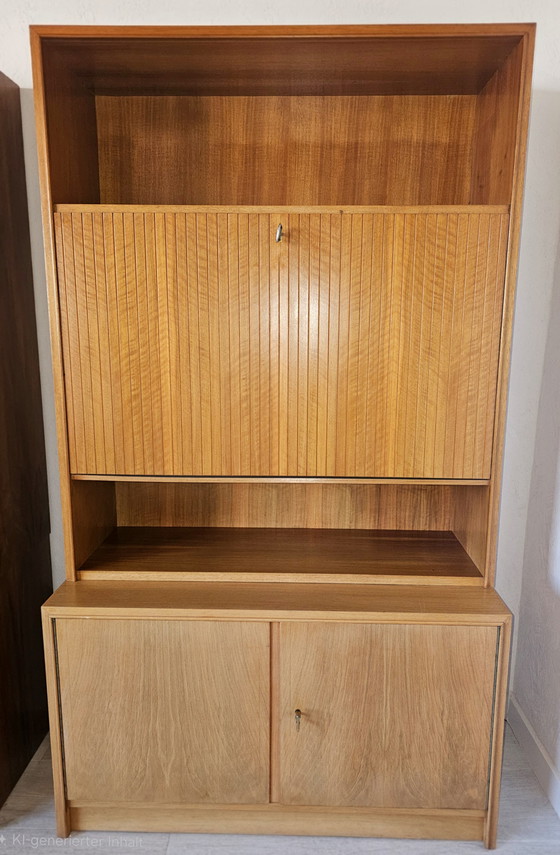 Image 1 of Mid-Century Schrankwand, Wohnzimmerschrankwand im skandinavischen Design