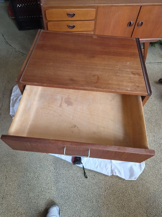 Commode Pastoe originale ‘Made to Measure’, Cees Braakman (Années 60), Bois, Marron (photo 8 sur 12)