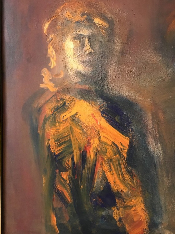 Image 1 of LUIS FILCER (1927-2018) Masterpiece Oil Painting Canvas Fine Art Museum Quality