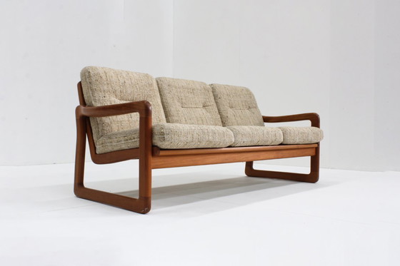 Image 1 of Vintage Mid century sofa teak Holstebro MöbelFabrik jaren 60