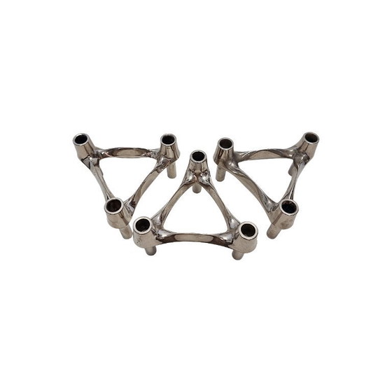 Image 1 of Candelabros antiguos de Stoff Nagel para BMF, década de 1960.
