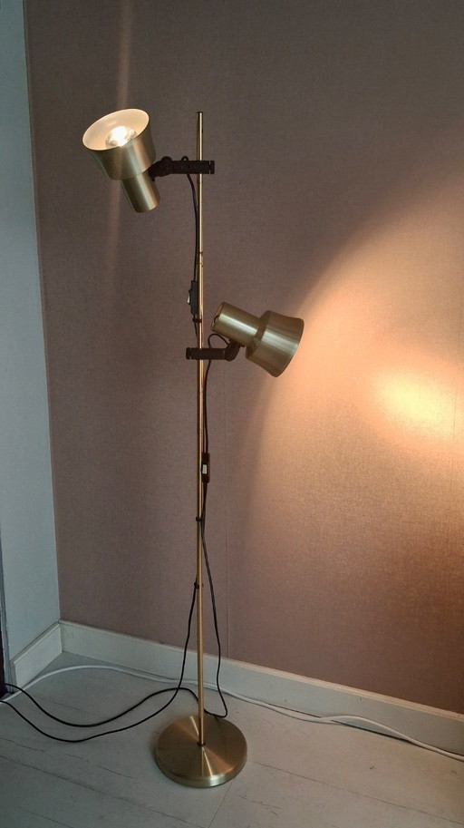 Lampada da terra retrò di metà secolo – vloerlampen, Metal
