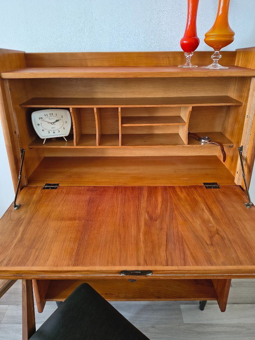 Secretaire / Dressoir | Mid-Century Teak | Jaren '60 Bureau