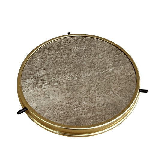 Image 1 of Draaibaar dienblad met spiegel in Hollywood Regency stijl, Duitsland, jaren 1960