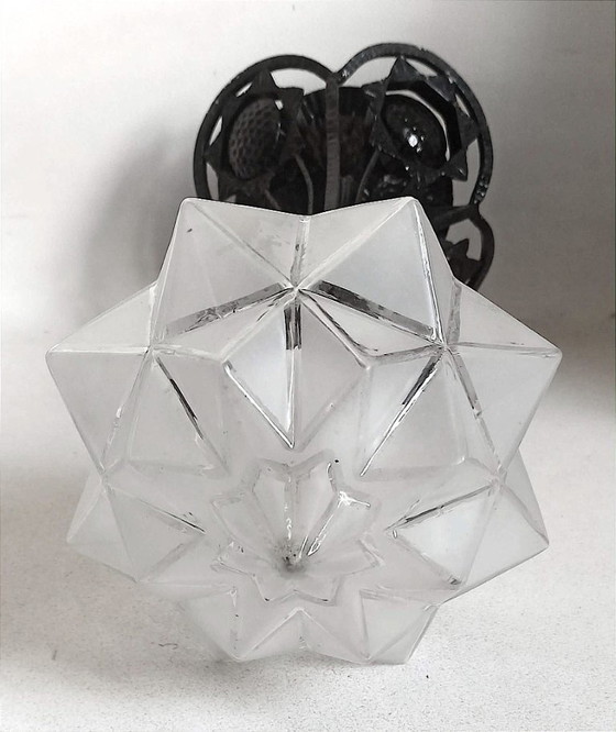 Image 1 of Art Deco pendant light, 45 cm high