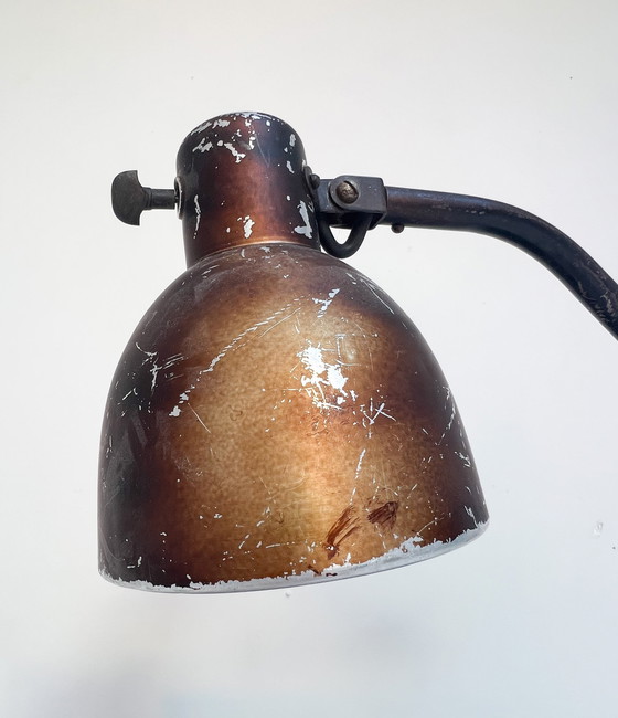 Image 1 of Lampe industrielle à pince réglable en hauteur, 1960s