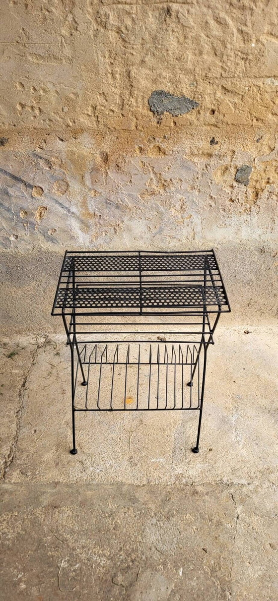 Metal magazine/vinyl rack – Magazine rack (photo 4 of 6)