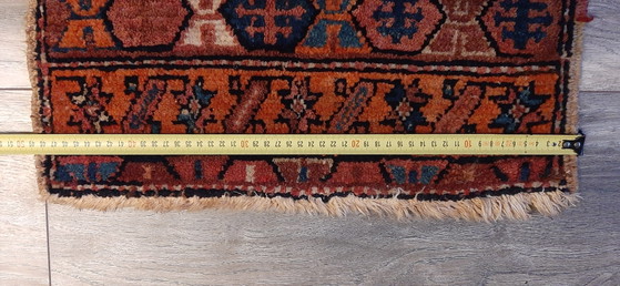 Handgeknüpfter Stammes-Mini-Teppich – Teppiche & Läufer, Wool (photo 8 of 9)