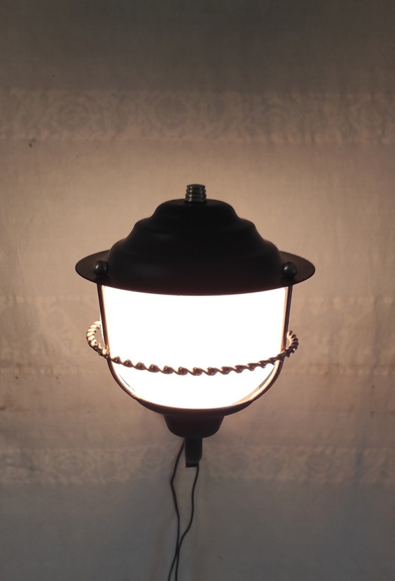 Image 1 of Marine lantern-style wall light - 1950s
