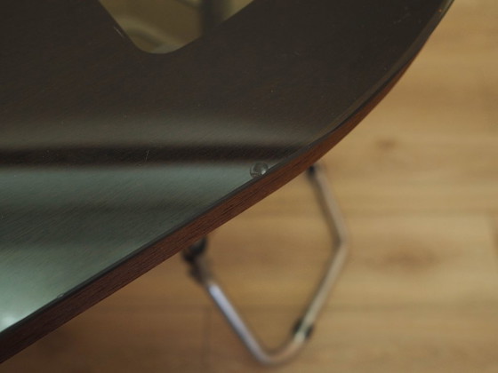 Image 1 of Mahogany desk, Italian design, 1980s, made in Italy