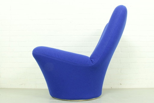 Rare F596 Lounge Chair bij Pierre Paulin for Artifort, 1967