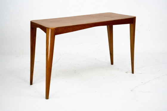 Image 1 of Italian Mid-Century Wooden Coffee Table, Attributed to Paolo Buffa, 1950s