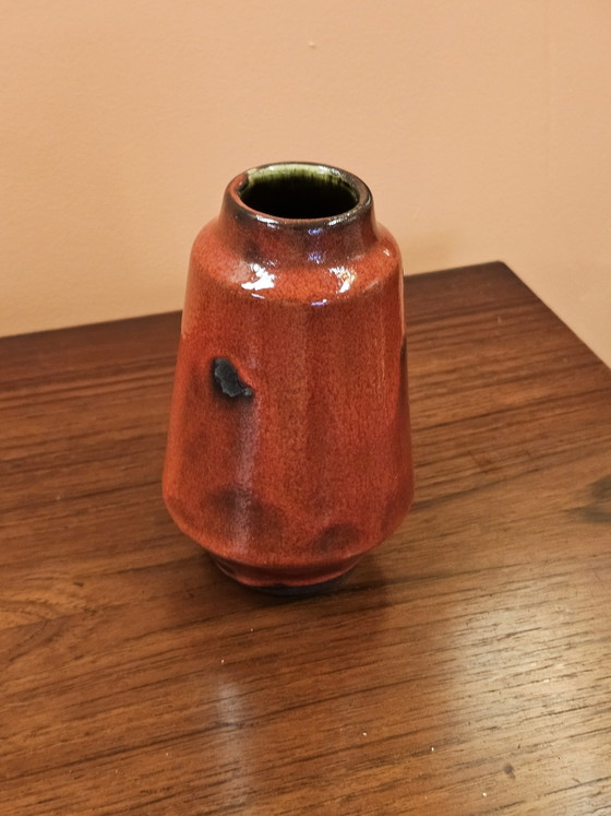 Vaso Vintage Ilkra Ceramica Arancione West Germany – Vasi (photo 3 of 8)