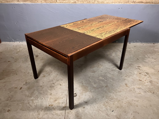 Image 1 of Pastoe Wenge table desk Braakman extendable