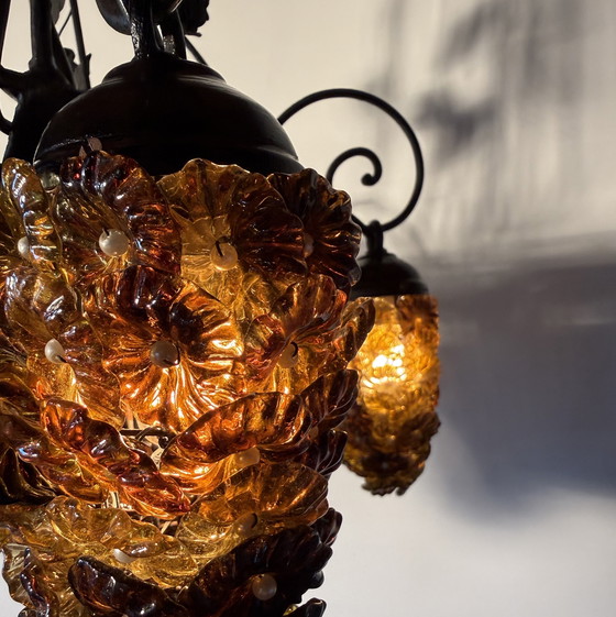 Image 1 of Kroonluchter Murano 1950/60