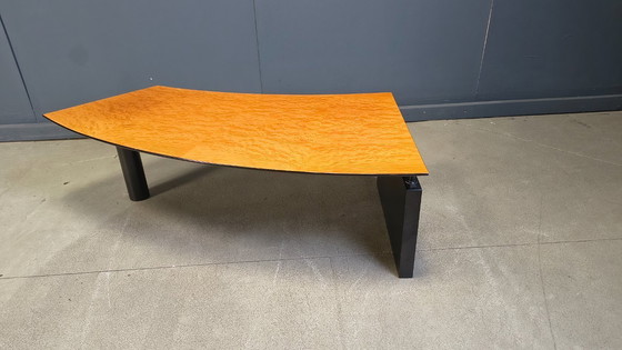 Image 1 of Couchtisch aus Maserholz von Cattelan Italy, 1990er Jahre