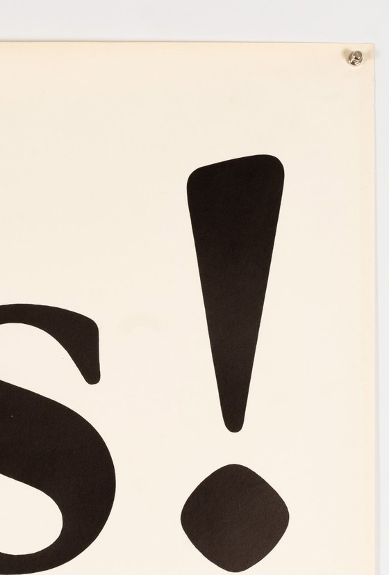 Image 1 of Gauloises Bis! La Cigarette – 1978 – Original Vintage Advertising Poster by Looser, Dallenbach – Mid-Century – 128x90.5 cm