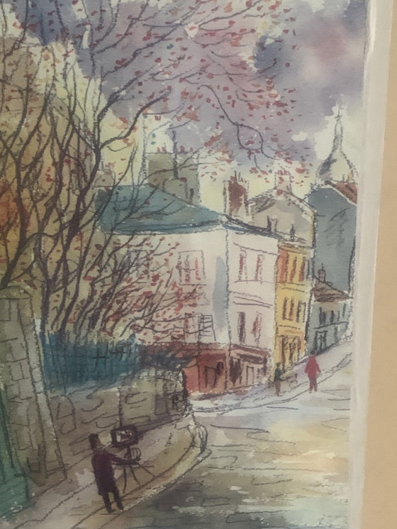 Guitare : Aquarelle Originale -Slava Saveliev (1944-2013) - Provenance Atelier 1993 – Photographies, Paper (photo 26 of 26)