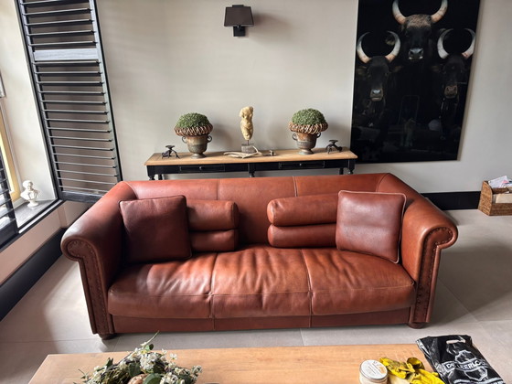 Baxter Alfred P. Bank – 3-5 Sitzer Sofas, Leather (photo 6 of 7)