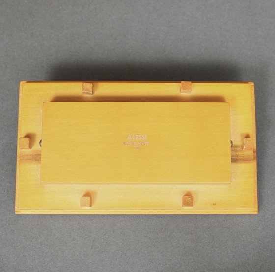 Image 1 of ALESSI MANTEL CLOCK TISCHUHR BY MICHAEL GRAVES MEMPHIS POSTMODERNE