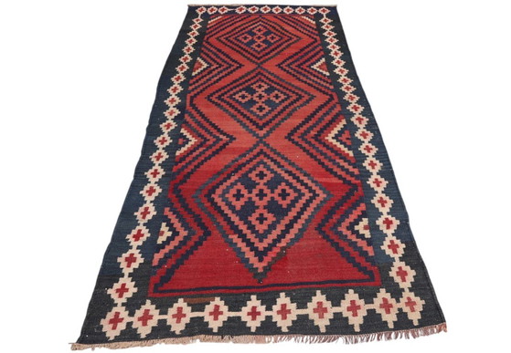 Kelim Modern Caucus Kilim - Art Arménien Vintage – Tapis, Wool (photo 2 of 5)