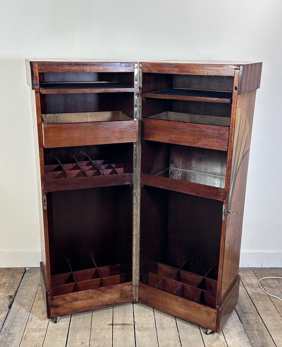 Image 1 of Barra con marquetería Art Déco, 1920