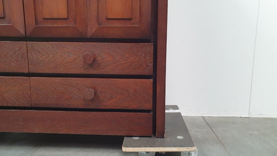 Image 1 of Brutalist vintage De Coene style barkast 70s belgie