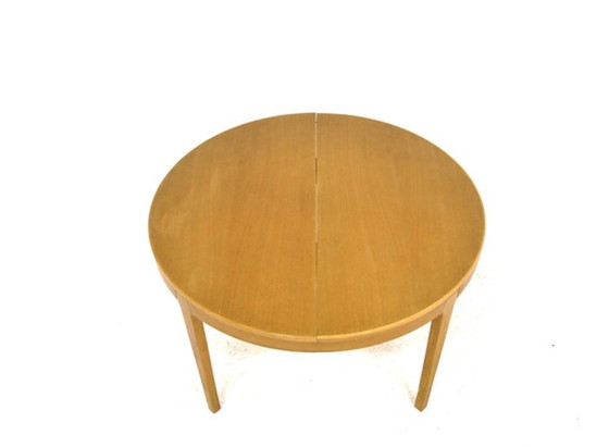 Scandinavische Eiken Eettafel, 1960, Scandinavian (foto 2 van 7)