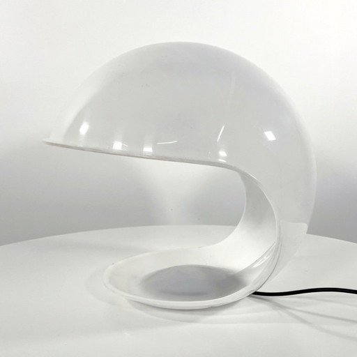 Lampada da tavolo Foglia / Modello 643 di Elio Martinelli per Martinelli Luce, anni '70