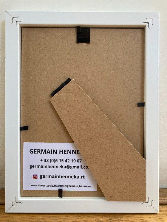 Image 1 of VINCENT AVEC UN CHAPEAU ET DES FLEURS DE SOLEIL