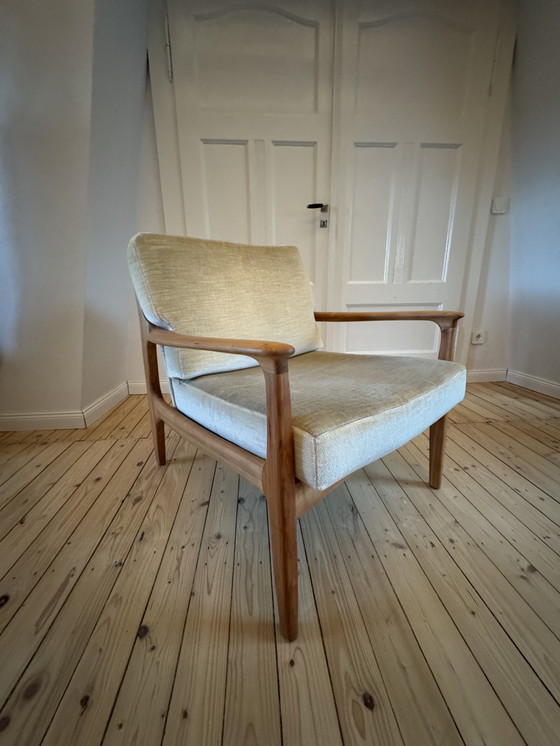 Image 1 of Eugen Schmidt Soloform Mid-Century Armchair of the 60s Refurbed Like New