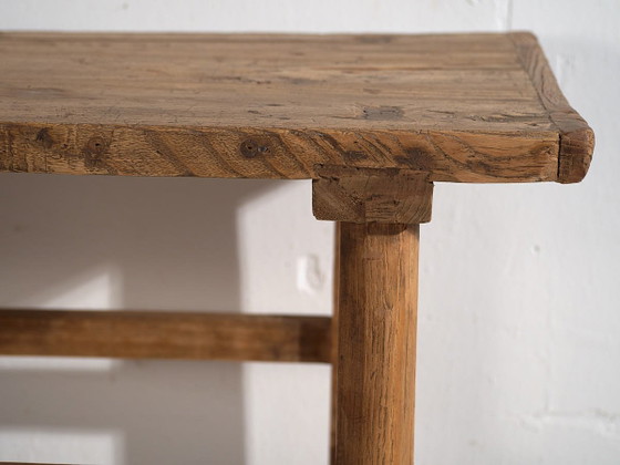 Antieke woonkamer consoletafel (ca. 1920) #18, Hout, Bruin, Rustic (foto 30 van 32)