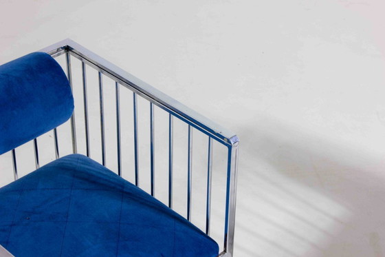 Image 1 of Chrom-Art-Deco-Käfigstühle