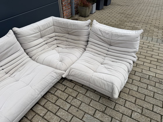 Image 1 of Set originale vintage Ligne Roset Togo a 1 posto, ad angolo e a 2 posti