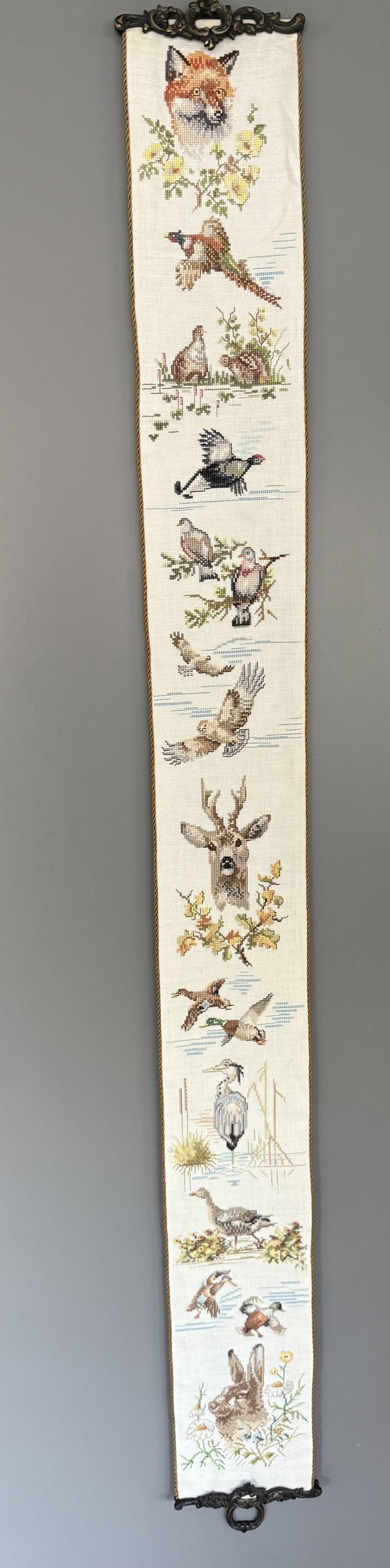 Schellekoord Vintage Danish Design – Eva Rosenstand, Decorazioni murali, Metal, Textile (photo 2 of 8)