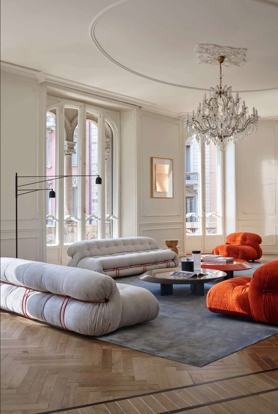 Image 1 of Divano Cassina Soriana 3 posti