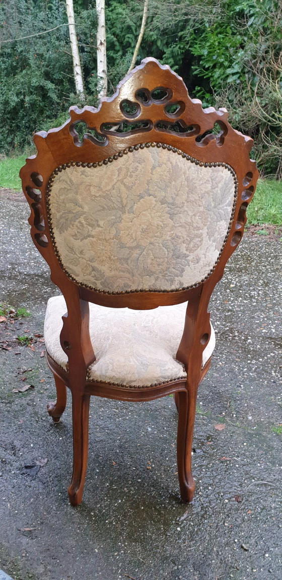 Image 1 of 4 baroque dining chairs