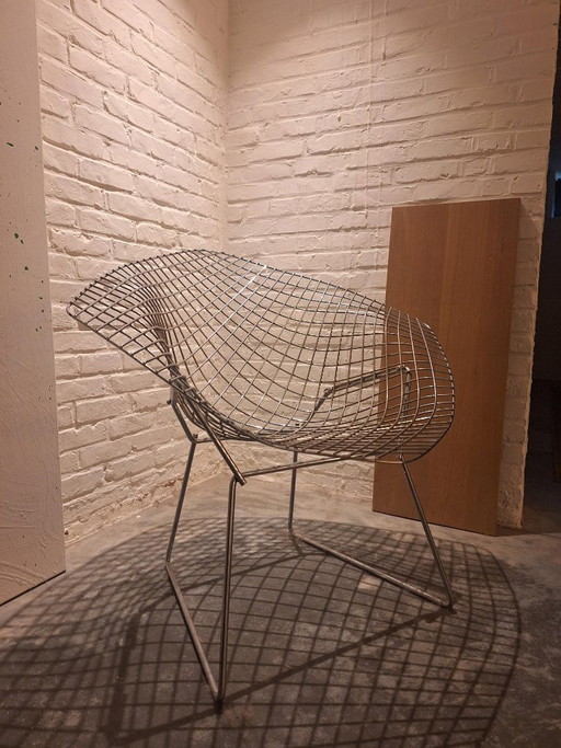 Knoll Bertoia Diamond Chair – stoelen fauteuils, Metal, Chrome