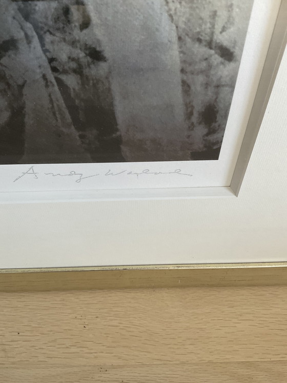 Stampa di Andy Warhol (cornice inclusa) – Stampe artistiche, Glass, Paper (photo 3 of 5)