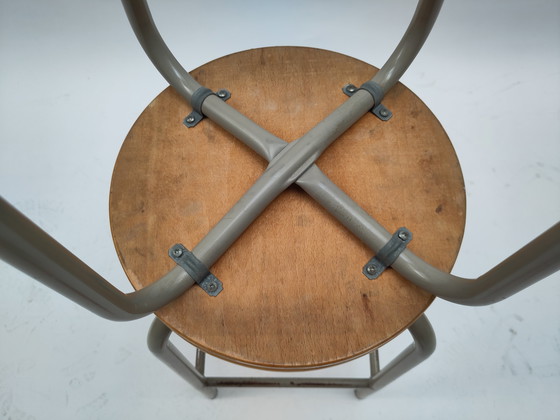 Image 1 of 2x industrial stools