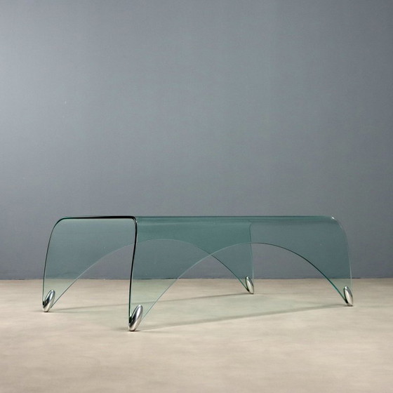 'Genio' coffee table by Massimo Iosa Ghini for Fiam – Fiam Italia, Side tables, Glass (photo 8 of 8)