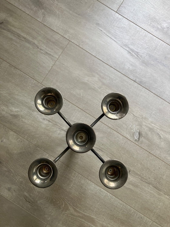 Vintage silver candle holder (photo 3 of 5)