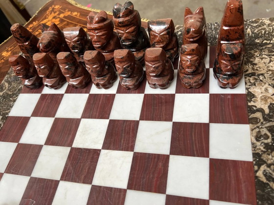 Schachspiel. – Dekorative Objekte, Marble (photo 8 of 9)