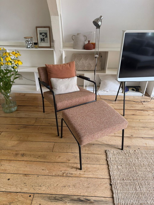 Chaise longue Fest Monday avec ottoman