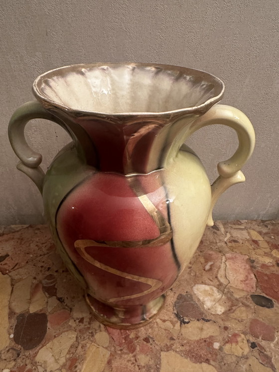 Image 1 of 1950s West Germany Ceramic vase signed Foreign