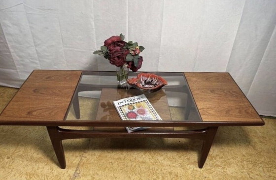 Image 1 of Mid century retro vintage teak coftee table by GPlan "Mad Man" 1960 Viktor Wilkins Fresco Danish Design English Quality